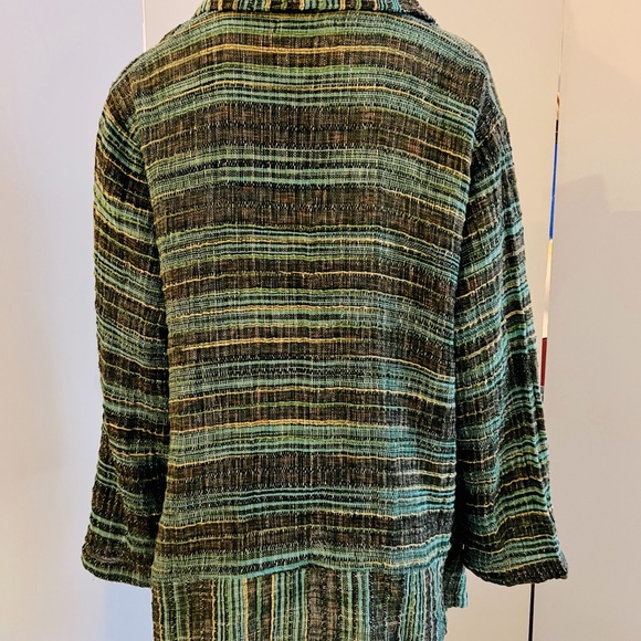 Handmade designer jacket by Yasuko Kurisaka - Picture 3 of 8